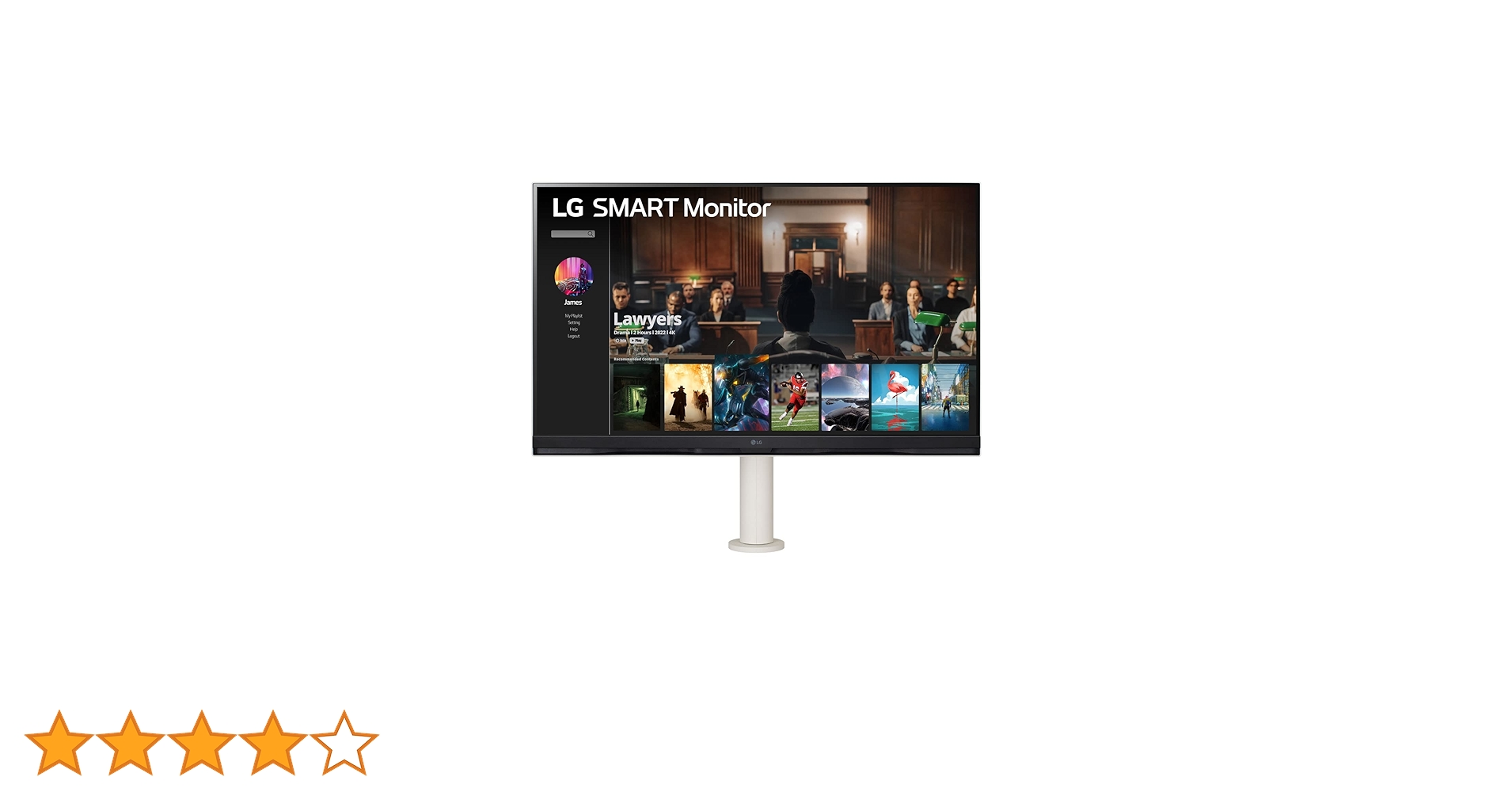ディスプレイ・モニター本体 LG 32SQ780S SMART 32SQ780S-W | モニター | LG JP